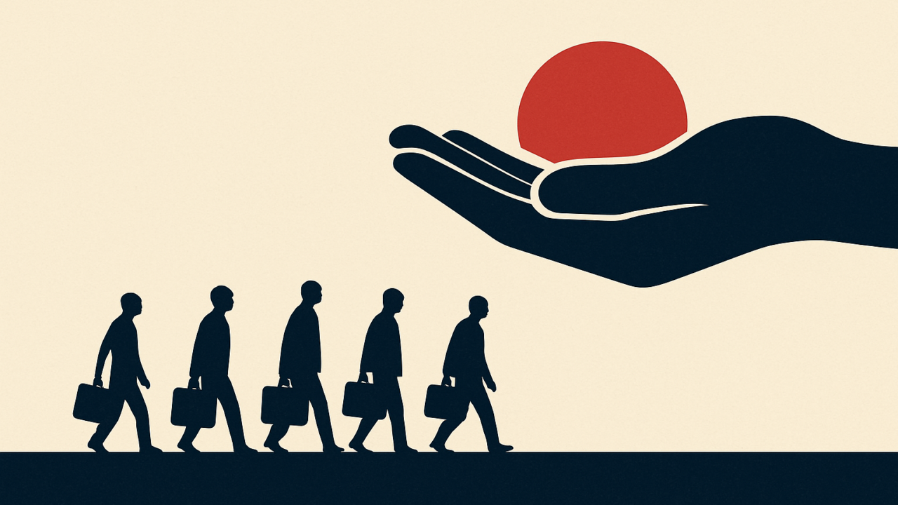Editorial illustration for: Refugee, Migrant, Asylum Seeker: What the Terms Actually Mean