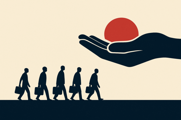 Editorial illustration for: Refugee, Migrant, Asylum Seeker: What the Terms Actually Mean