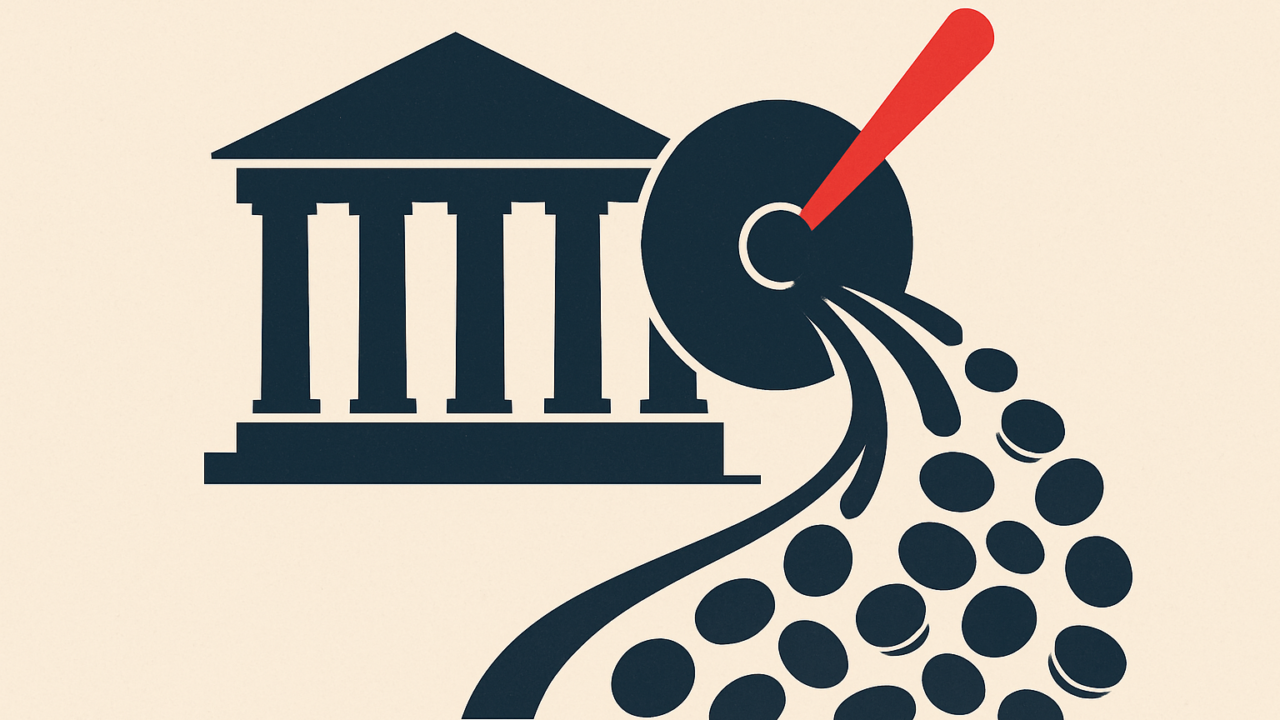 Editorial illustration for: What a Central-Bank Interest Rate Actually Controls
